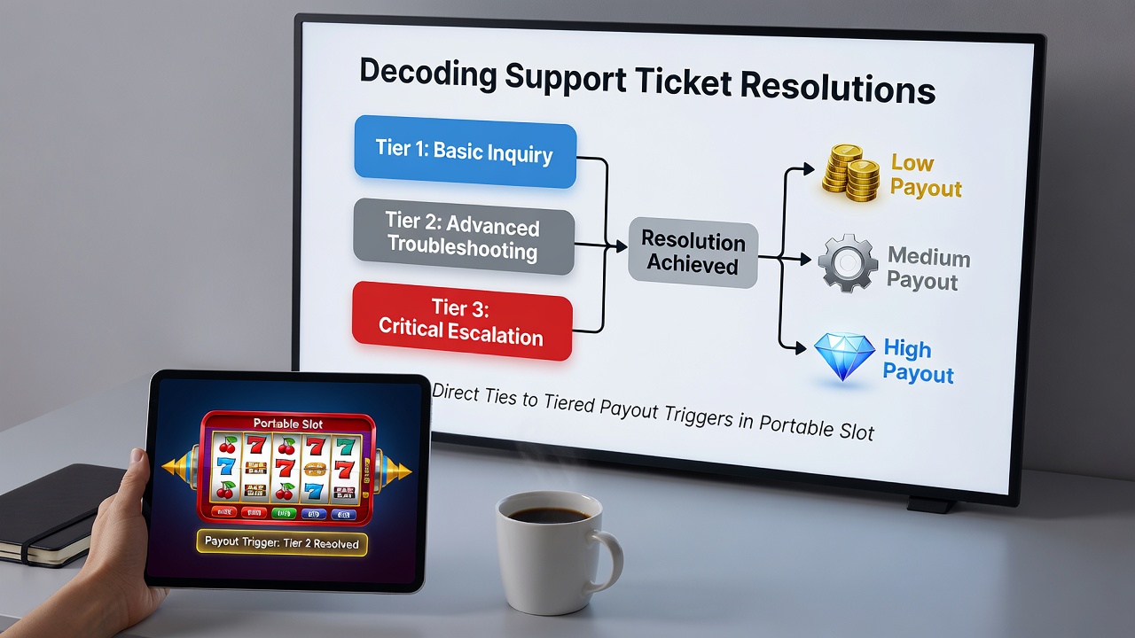 Darstellung der Verknüpfung von Support-Tickets mit Auszahlungstriggern auf mobilen Geräten