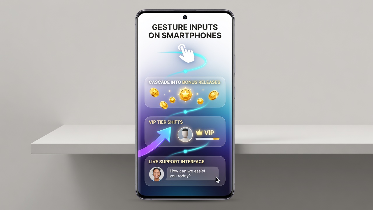 Integration von Live-Support in gestengesteuerte mobile Casino-Sessions