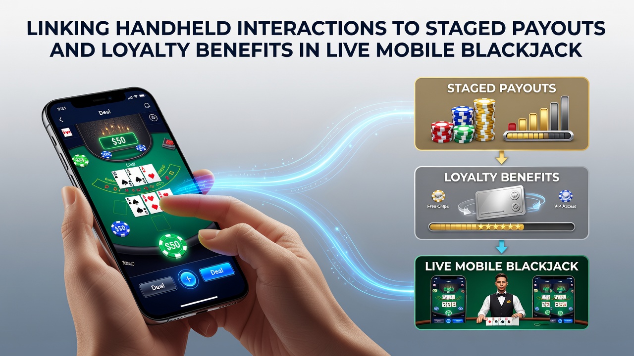 Darstellung gestaffelter Auszahlungen und Treuevorteile in mobilen Blackjack-Apps