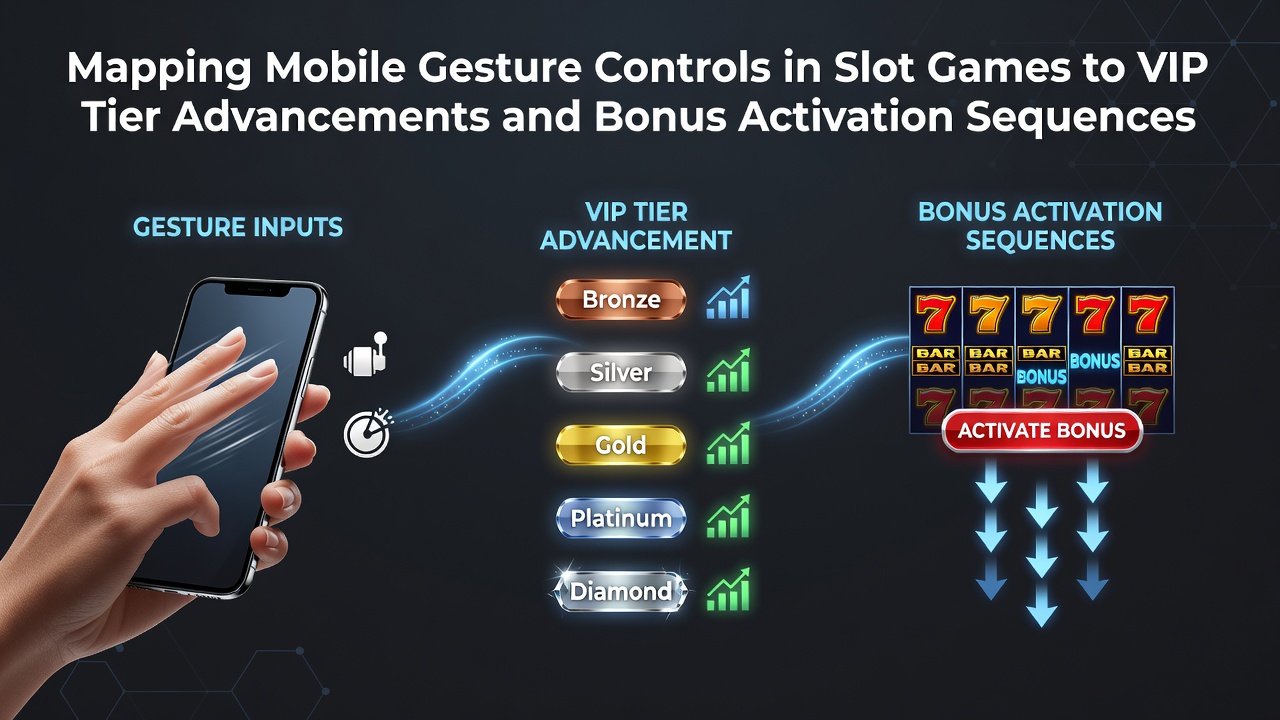 Mobile Slot-Schnittstelle mit Gestensteuerung und VIP-Integration